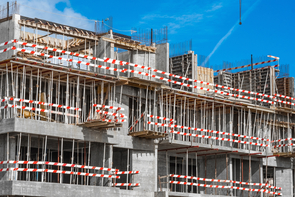 Tiefer Einbruch beim Wohnungsbau